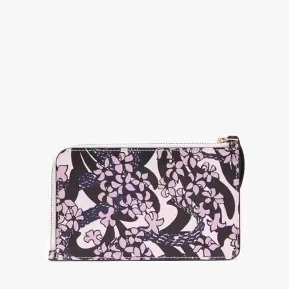 🎁 NWT Kate Spade Snake Garden Small L-Zip Wallet - Picture 3 of 3